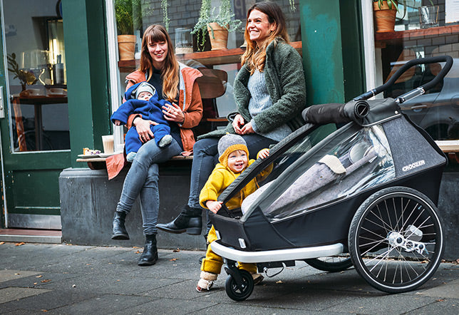 Bike trailer pram sale